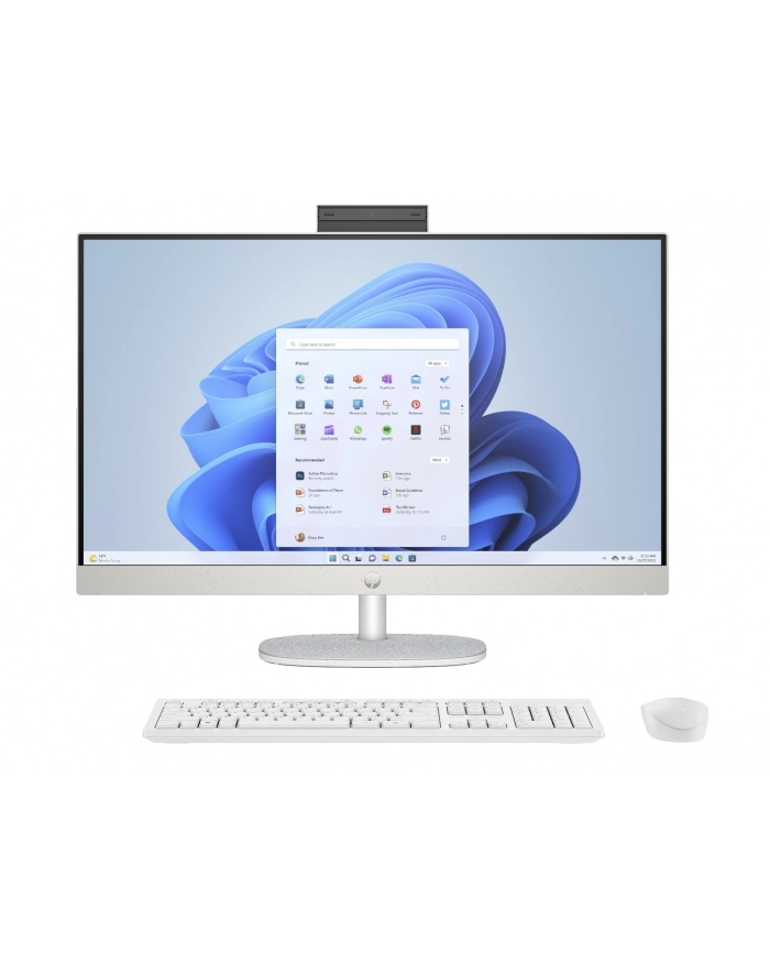 hewlett-packard HP 27-cr0222nw AIO Ryzen 7 7730U 270'';FHD IPS AG 300nits 16GB DDR4 SSD512 Radeon 680M LAN Win11 2Y Shell White główny