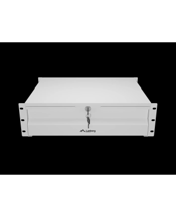 LANBERG SZUFLADA DO SZAF 19''; 3U 360MM SZARA nr 1