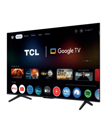 Telewizor TCL 50P71K QLED 50''; 4K Ultra HD Google TV Dolby Atmos DVB-T2 Aluminiowy nr 1