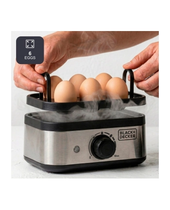 Jajowar Black+Decker BXKS4800E 400W | 6 jaj nr 2