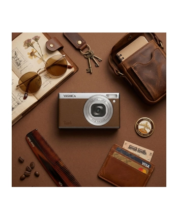 Yashica Tank Compact Aparat Brazowy nr 1
