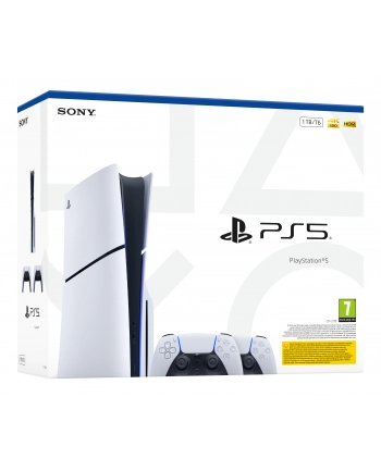 Konsola SONY PS5 Slim 1TB + kontroler BIAŁY nr 2