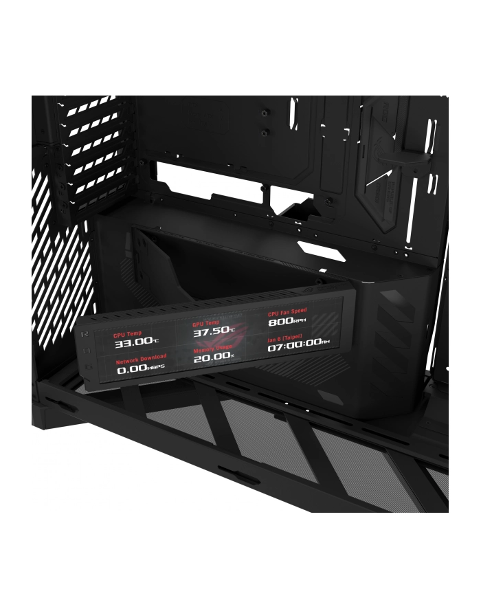 Obudowa Asus ROG CRONOX GR801 CURVE TG ARGB BLACK główny