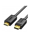 Ugreen  jednokierunkowy kabel z DisplayPort na HDMI 4K 30 Hz 32 AWG 1,5 m czarny - nr 2