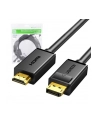 Ugreen  jednokierunkowy kabel z DisplayPort na HDMI 4K 30 Hz 32 AWG 1,5 m czarny - nr 3