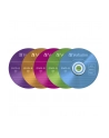 5x5 Verbatim DVD-R 4,7GB Colour 16x Speed, Slim Case - nr 2