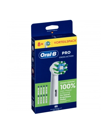 Oral-B koncówki wymienne Pro CrossAction 8er nr 2