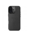 Decoded Leather Backcover iPhone 16 Black - nr 1