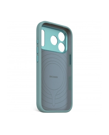 Decoded AntiMicrobial Silicone Backcover iP 17 Pro Retro blue