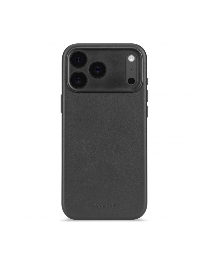 Decoded Leather Backcover iPhone 17 Pro czarny główny
