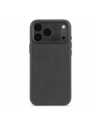 Decoded Leather Backcover iPhone 17 Pro Max czarny