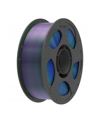 Anycubic PLA Silk Filament Tri-Color: blue green Purple
