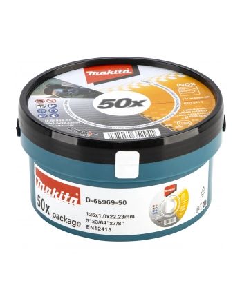 Makita D-65969-50 125x1,0mm INOX tarcza tnaca nr 1