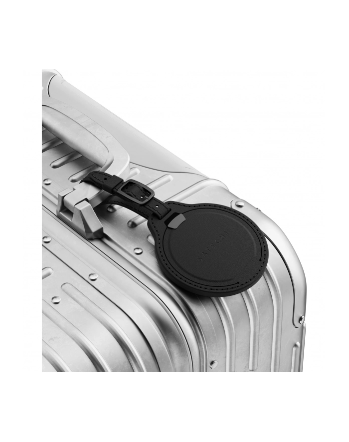 Satechi Vegan-Leather FindAll Luggage Tag Black główny