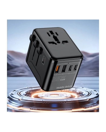 Mobile Origin 35W Travel adapter GaN PW4 EU/UK/US/AUS 3C+2A