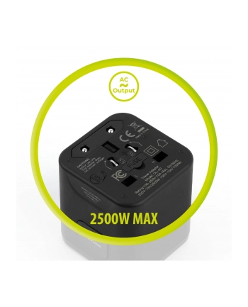 Mobile Origin Travel adapter PW30 EU/UK/US/AUS, czarny