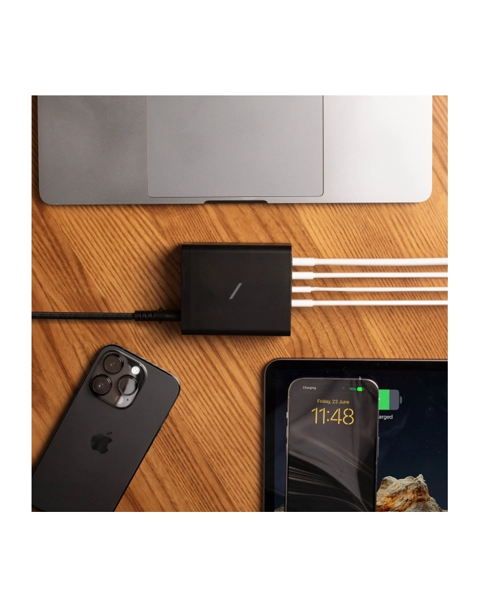 Native Union 140W Type-C PD GaN Fast Desktop Charger czarny główny