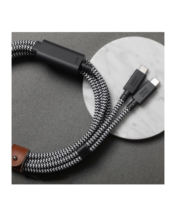 Native Union Belt Cable 140W USB-C to USB-C 2m Zebra