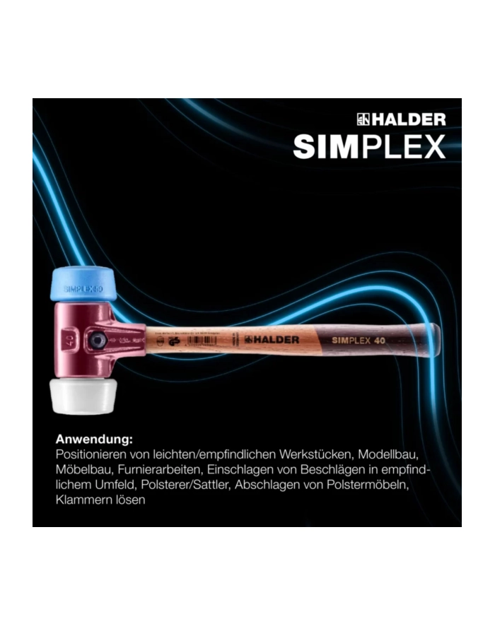 Halder SIMPLEX-Mlotek 50 TPE-Miekki / Superplatik główny