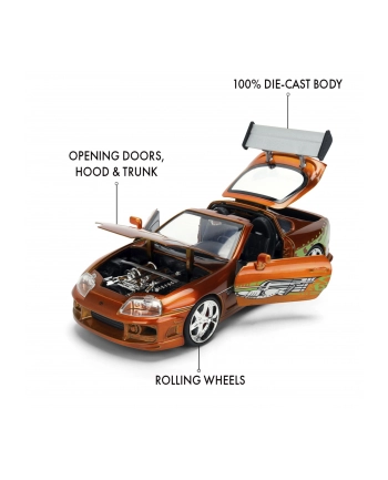 Jada Fast 'amp; Furious Anniv. Toyota Supra 1:24  9337703314R20 nr 2