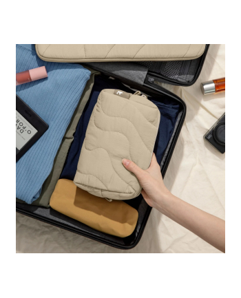 tomtoc Terra-A27 Puffy Accesorry Pouch 2L Natural Sand nr 1