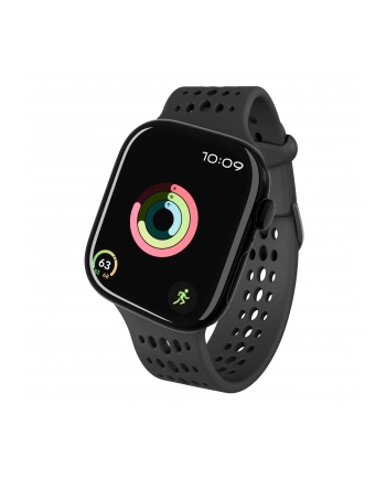 Decoded Silicone Ares O pasek do Apple Watch 40/42mm czarny nr 2
