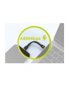 Mobile Origin Compact Cable USB-C to USB-C czarny 10cm - nr 3