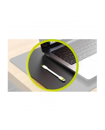 Mobile Origin Compact Cable USB-C to USB-C bialy 10cm