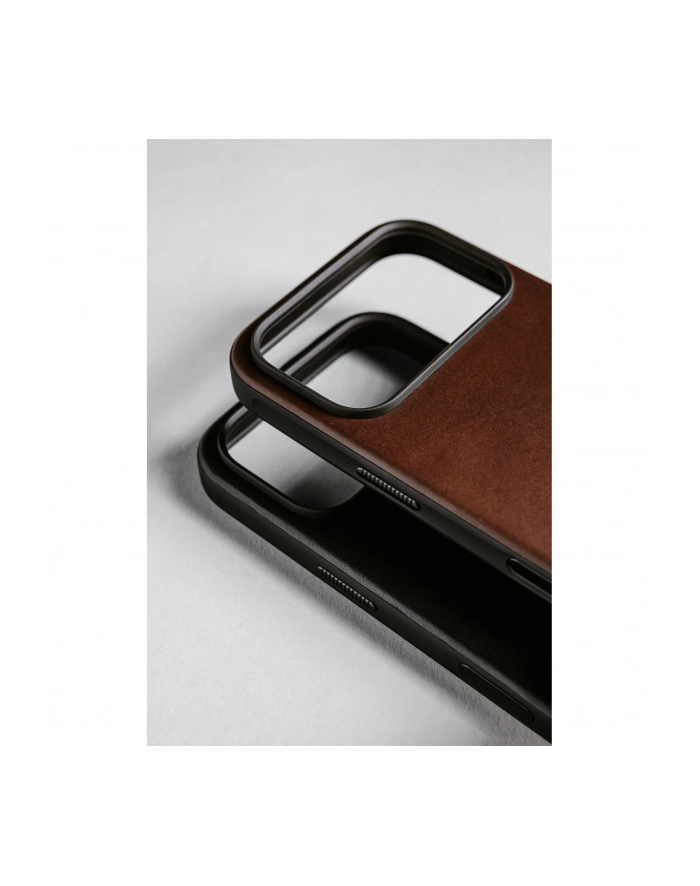 Nomad Modern Leather Case iPhone 17 Pro Max Black Horween główny