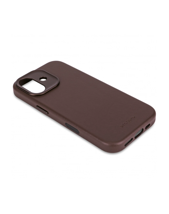 Decoded Leather Backcover iPhone 17 brazowy główny
