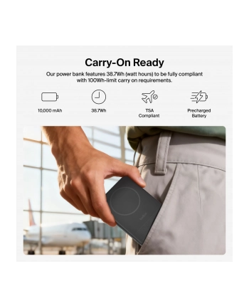 Belkin BoostCharge Slim 15W Qi2 magn.PB schw.10000mAh BPD016hqBK nr 2