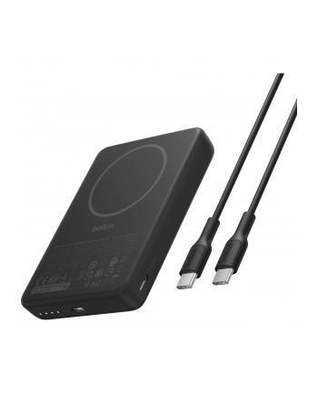 Belkin BoostCharge Slim 10000mAH mag.PB/7,5W Qi2 czar. BPD017hqBK nr 1