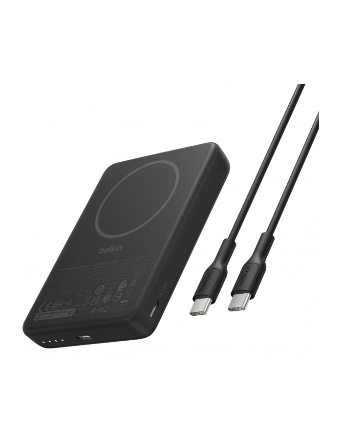Belkin BoostCharge Slim 10000mAH mag.PB/7,5W Qi2 czar. BPD017hqBK główny
