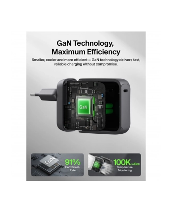 Belkin BOOSTCharge 100W USB-C GAN kal.St+Kab.s.WCH025KQ1.5BKB6 nr 2