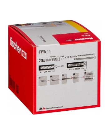 Fischer FFA 14 Kotwy do Betonu 20 szt. nr 1