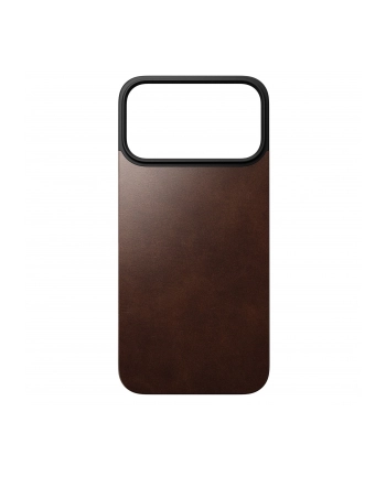 Nomad Magn. Leather Back MagSafe iPhone 17 Pro Max Rustic brown H nr 1