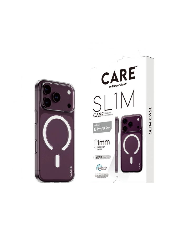 CARE by PanzerGlass Slim etui iP17/18 Pro przezroczysty m. MS główny