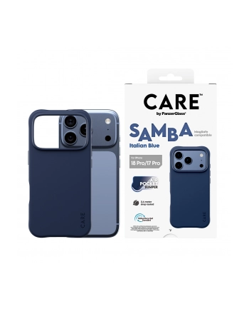 CARE by PanzerGlass Samba etui iP17/18 Pro Italian blue MS nr 1