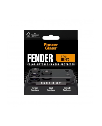 PanzerGlass Fender iP 18 Pro Shades of grey Oslona kamery nr 2
