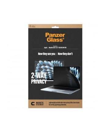 PanzerGlass Apple MacBook Air 13.6' Magn.2-way Privacy PET nr 1