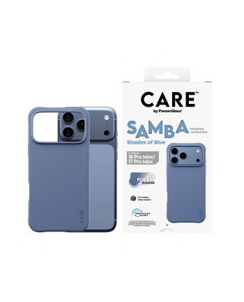 CARE by PanzerGlass Samba etui iP17/18 Pro Max Shades of blue nr 1