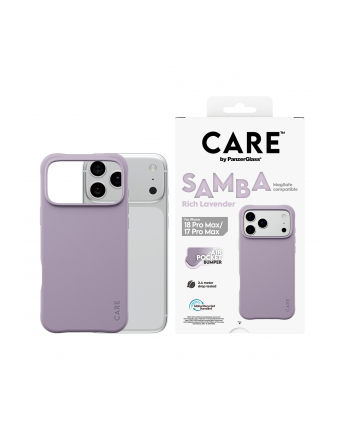 CARE by PanzerGlass Samba etui iP17/18 Pro Max Rich Lavender MS nr 1