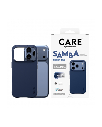 CARE by PanzerGlass Samba etui iP17/18 Pro Italian blue MS nr 1