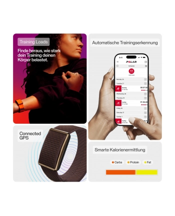 Polar LOOP GEN2 S-L Brazowy nr 1