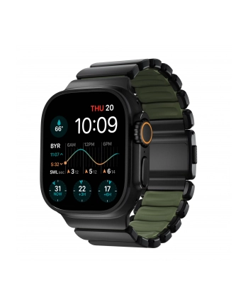 Nomad Stratos Band Titanium Black 49mm Forest