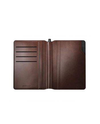 Nomad Leather Passport Wallet Pen Edition Rustic Brown