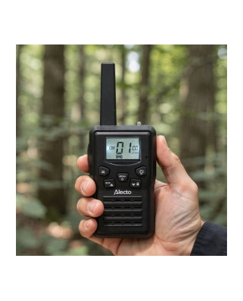 Alecto Walkie Talkie 2er zestaw 10 km Zasiegu Czarny nr 1