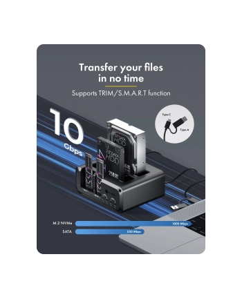 ICY BOX Club Case 2925 4-Bay korpus 2x NVMe 2x SATA