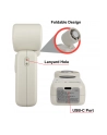 Verbatim Cool`n´Go Ice Touch Pro Wentylator Reczny bia/sreb 32346 - nr 12