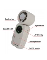 Verbatim Cool`n´Go Ice Touch Pro Wentylator Reczny bia/sreb 32346 - nr 23